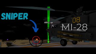 Fighting Players in War Tycoon Using MI28 and Other Air Vehicles  Roblox [upl. by Bobbette129]