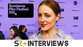 Renata Reinsve Talks A Different Man At Sundance Film Festival [upl. by Adelaide223]