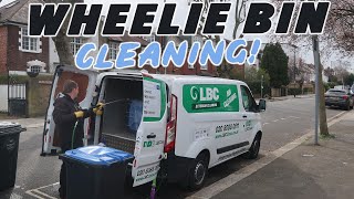 Wheelie Bin Cleaning In Harrow amp Brent  London Bin Cleaning [upl. by Sesmar]