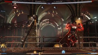 Injustice 2 Demon Superman vs Red Hood [upl. by Darleen]