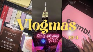 VLOGMAS Ep3  NYC Vlog Church was a No CRUMBL review SEPHORA haul [upl. by Eldnar]