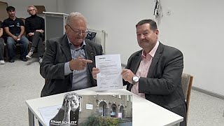 PUNKTum Schleef Arbeitskreis übergibt Vermögen an die Stadt Sangerhausen [upl. by Adnek]