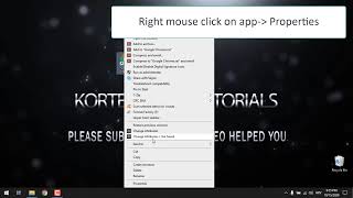 Run app in windows 7 compatibility mode  Windows 10 tutorial [upl. by Naivad136]