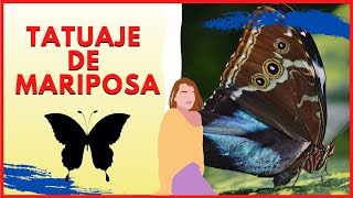 ¿Qué SIGNIFICA el TATUAJE de MARIPOSA 🦋 Ideal para Mujeres [upl. by Pollack]