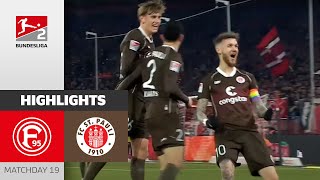 St Pauli Marches On  Düsseldorf  St Pauli 12  Highlights  Matchday 19  Bundesliga 2 2324 [upl. by Wolsky285]