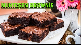 Yaptığım En Lezzetli Fit Brownie 😍Az Kalorili Brownie Tarifi  En Güzel Fit Tatlılar  Muhteşem Tat [upl. by Nonnag]