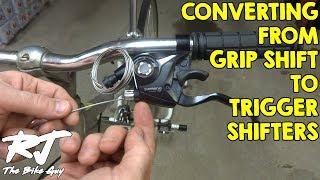 Convert From Grip Shift to Trigger Shifters [upl. by Ainniz]