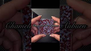 Rhinestone Color Chameleon Red Auburn bling rhinestones [upl. by Nlycaj]