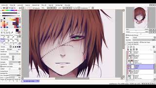 Homicidal Liu  SpeedPaint [upl. by Ardiedal]