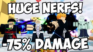 Huge DOT Nerf in All Star Tower Defense RIP Ichigo 7 Star Obito Zoro amp More [upl. by Gnus]