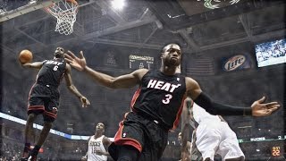 LeBron James Top 10 Alley Oop Dunks from Wade [upl. by Travers]