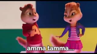 Tamma Tamma Again Video Chipmunks Varun amp Alia Tanishk Badshah Badrinat HD [upl. by Neukam]