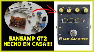 SANSAMP GT2 DIY  Hecho en casa  Prueba de sonido [upl. by Noislla465]