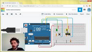 Arduino Drukknop aansluiten [upl. by Vaules]