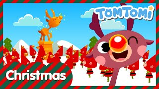 Rudolph The Red Nosed Reindeer  Christmas Carol  Carol Song  TOMTOMI Songs for Kids [upl. by Wagner]