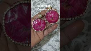 DIY ROSE BLOSSOM EARRINGS jewelrymakingathome fashion pearlaccessories pearljewelry how [upl. by Cassell]