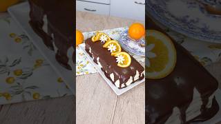 TARTA de NARANJA Y CHOCOLATE  sin horno [upl. by Rialb327]