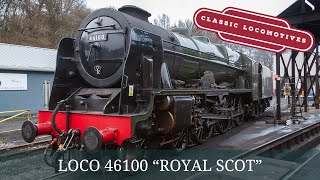 46100 Royal Scot Arrives at the NYMR from Crewe [upl. by Gnoud]