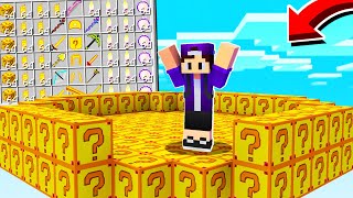 TENTE SOBREVIVER A ARENA DA LUCKY BLOCK FORTUNIA NO MINECRAFT E FICAR PODEROSO [upl. by Nolak]