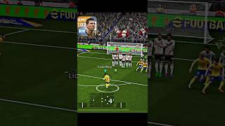 I am Back Messi Free kick Trick efootball football messi [upl. by Enial197]