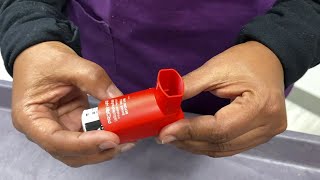 Fortify Childrens Health Asthma Video How to Use a Spacer No Mask [upl. by Sellma124]