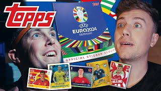 Even Roman Kemp and Chris Stark Sticker 😉  UEFA EURO24 Stickers [upl. by Anim]