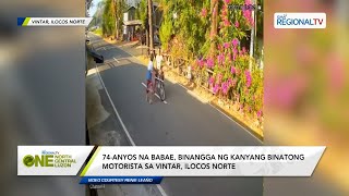 One North Central Luzon 74anyos na babae binangga ng kanyang binatong motorista [upl. by Trotta]