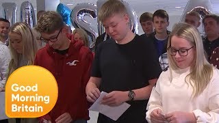 Students Open Their GCSE Results Live on Air  Good Morning Britain [upl. by Amando]