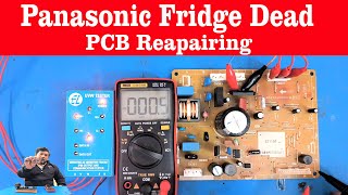 panasonic fridge pcb repairing [upl. by Toomay961]