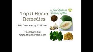 Top 5 Natural Remedies to Treat amp Prevent worms in children [upl. by Duntson281]