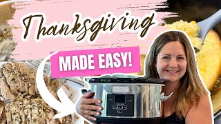 5 New Slow Cooker Thanksgiving Recipes  Thanksgiving In Your Crock Pot [upl. by Eytteb]