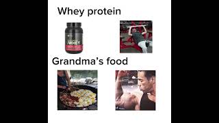 Whey protein vs grandma’s food real dragonballlegends dbl dblegends fyp viral dbmax dbmm db [upl. by Eelyam]