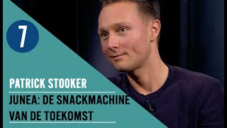 Onze healthy snack machine bedien je met je smartphone  Patrick Stooker Junea  7DTV [upl. by Monaco101]