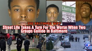 Street Life Takes A Turn For The Worse When Two Groups Collide In Baltimore [upl. by Ttennaej]