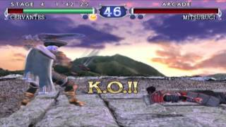 Soul Calibur 2 PS2 walkthrough  Cervantes [upl. by Enia]