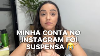 Minha conta no Instagram de 800mil seguidores foi suspensa 😭😭😭 meta instagram help [upl. by Flita165]