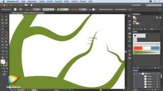 Illustrator CC 2015 – Grundlagen Tutorial Bildpinsel erstellen video2braincom [upl. by Andriette]