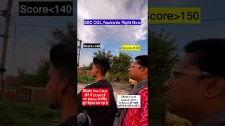 SSC CGL 2024 Pre Score Vs Mains Ki preparation  Life of a SSC Aspirant shorts viralvideo [upl. by Auqenes]