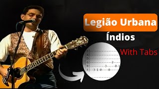 Legião Urbana  Índios solo  Como tocar no violão [upl. by Zannini]