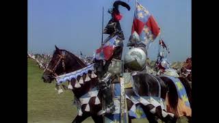 Henry V 1944 by Laurence Olivier Clip The famous bit with the arrows just before Agincourt [upl. by Stouffer]