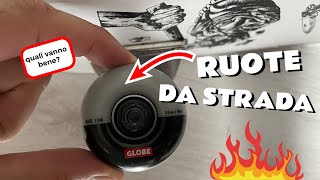 Ruote skateboard da strada su tavola da trick [upl. by Gerry]