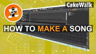 How to create a song in Cakewalk by Bandlab [upl. by Lokim]