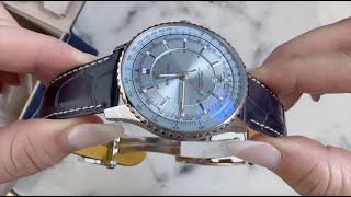 UNBOXING New 2024 Breitling Navitimer Collection includes GMT [upl. by Fianna]