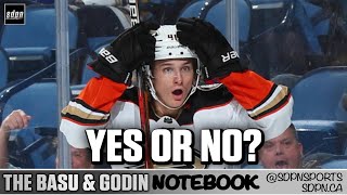 Should the Montreal Canadiens make a deal for Trevor Zegras  The Basu amp Godin Notebook [upl. by Franky963]