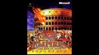 Age Of Empires Rise Of Rome Music 4 [upl. by Adnirak33]