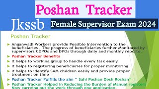 Poshan Tracker  Poshan Tracker Detailed Lecture For All Competitive Exams  Poshan Abhiyaan [upl. by Yobybab]