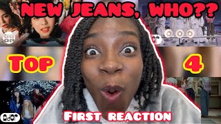 NEW JEANS REACTION  Top 4 Music Videos [upl. by Alleber]