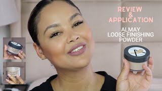 2023  Almay Loose finishing powder Review amp Application [upl. by Iand]