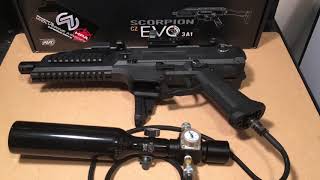 High Pressure Airsoft  HPA Basic Set Up For Beginners  HPA Evo Apache Mk23 [upl. by Leuas]