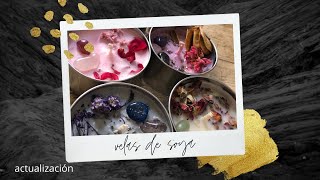 DIY velas de soya AROMÁTICAS completa Clase GRATUITA [upl. by Nelyag424]